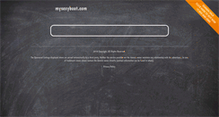 Desktop Screenshot of mysexyboat.com